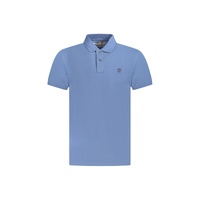 Timberland Men's Blue Cotton  Polo Shirt - L