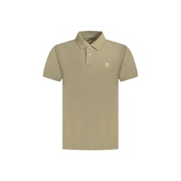 Timberland Men's Brown Cotton  Polo Shirt - M