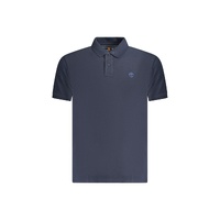 Timberland Men's Blue Cotton Polo Shirt - S