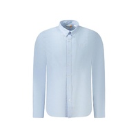 Timberland Men's Light Blue Cotton Shirt - S