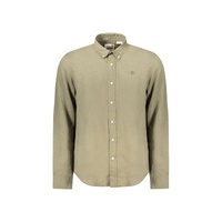 Timberland Men's Green Cotton Shirt - S