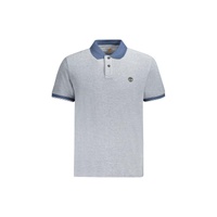 Timberland Men's Blue Cotton Polo Shirt - S