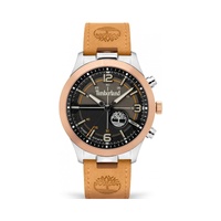 Timberland Men's Brown Leather Watch - One Size