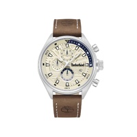 Timberland Men's Brown Leather Watch - One Size