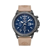 Timberland Men's Beige Leather Watch - One Size