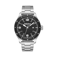 Timberland Men's Gray Stainless Steel Stainless Steel Watch - One Size