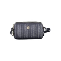Tommy Hilfiger Women's Chic Blue Contrasting Detail Shoulder Bag - One Size