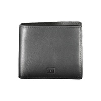 Tommy Hilfiger Men's Black Leather Wallet - One Size