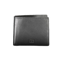 Tommy Hilfiger Men's Black Leather Wallet - One Size