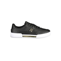 Tommy Hilfiger Women's Black Polyester Sneaker - 36 EU