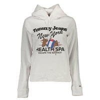 Tommy Hilfiger Women's White Cotton Sweater - L
