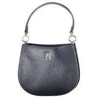 Tommy Hilfiger Women's Elegant Blue Two-Compartt Handbag - One Size