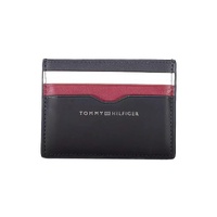 Tommy Hilfiger Men's Blue Leather Wallet - One Size