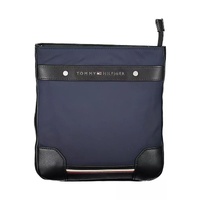 Tommy Hilfiger Men's Blue Polyester Shoulder Bag - One Size