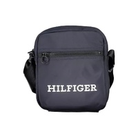 Tommy Hilfiger Men's Blue Polyester Shoulder Bag - One Size