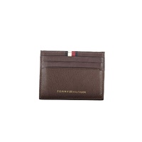 Tommy Hilfiger Men's Brown Leather Wallet - One Size