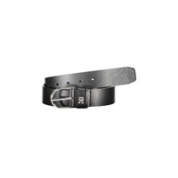 Tommy Hilfiger Women's Black Leather Belt - 70 cm
