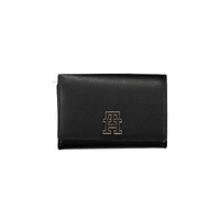 Tommy Hilfiger Women's Black Polyethylene Wallet - One Size