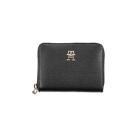 Tommy Hilfiger Women's Black Polyethylene Wallet - One Size