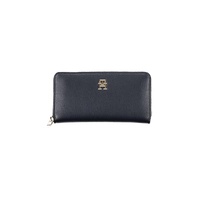 Tommy Hilfiger Women's Blue Polyester Wallet - One Size