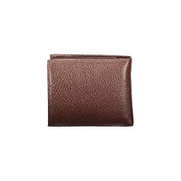 Tommy Hilfiger Men's Brown Leather Wallet - One Size