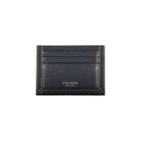 Tommy Hilfiger Men's Blue Leather Wallet - One Size