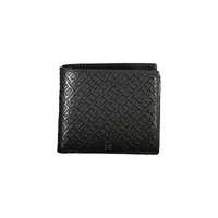 Tommy Hilfiger Men's Black Leather Wallet - One Size
