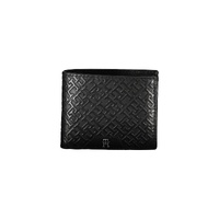 Tommy Hilfiger Men's Black Leather Wallet - One Size