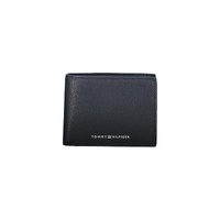 Tommy Hilfiger Men's Blue Leather Wallet - One Size
