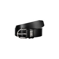 Tommy Hilfiger Women's Black Leather Belt - 70 cm