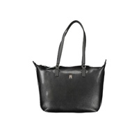 Tommy Hilfiger Women's Black Polyester Handbag - One Size