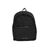 Tommy Hilfiger Men's Black Polyester Backpack - One Size