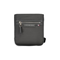 Tommy Hilfiger Men's Black Polyester Shoulder Bag - One Size