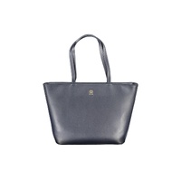 Tommy Hilfiger Women's Blue Polyester Handbag - One Size