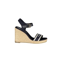 Tommy Hilfiger Women's Blue Polyester Sandal - 40 EU