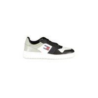 Tommy Hilfiger Men's Black Polyester Sneaker - 44 EU