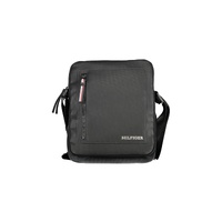 Tommy Hilfiger Men's Black Polyethylene Shoulder Bag - One Size