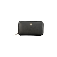 Tommy Hilfiger Women's Black Polyethylene Wallet - One Size