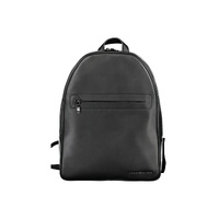 Tommy Hilfiger Men's Black Polyester Backpack - One Size
