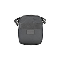 Tommy Hilfiger Men's Black Polyester Shoulder Bag - One Size