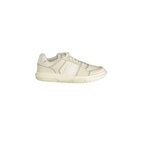 Tommy Hilfiger Men's White Polyester Sneaker - 41 EU