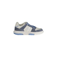 Tommy Hilfiger Women's Light Blue Polyester Sneaker - 40 EU
