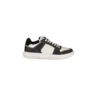Tommy Hilfiger Men's Black Polyester Sneaker - 40 EU