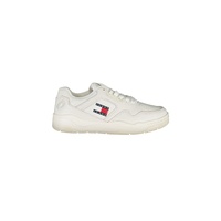 Tommy Hilfiger Women's White Polyester Sneaker - 37 EU