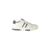 Tommy Hilfiger Men's White Polyester Sneaker - 45 EU