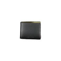 Tommy Hilfiger Men's Black Leather Wallet - One Size