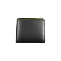 Tommy Hilfiger Men's Black Leather Wallet - One Size