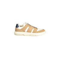 Tommy Hilfiger Men's Beige Polyester Sneaker - 41 EU