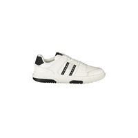 Tommy Hilfiger Men's White Polyester Sneaker - 42 EU