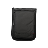 Tommy Hilfiger Men's Black Polyester Shoulder Bag - One Size